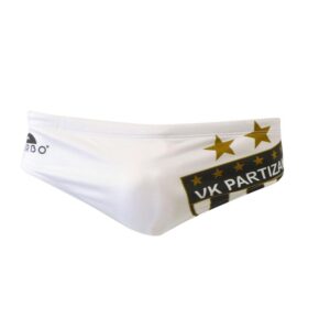 Turbo Partizan Swimming Brief Blanco S Hombre