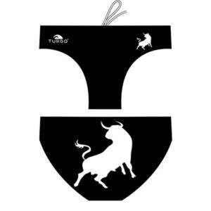 Turbo Bull Waterpolo Swimming Brief Negro L Hombre