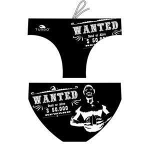Turbo Wanted Swimming Brief Negro 2XL Hombre