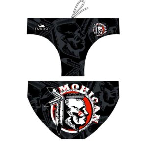 Turbo Mohicano Swimming Brief Negro S Hombre
