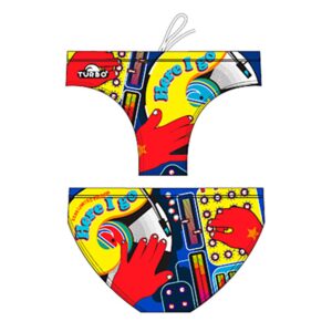 Turbo Limited Edition Here I Go Swimming Brief Multicolor XL Hombre