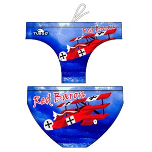 Turbo Red Baron Swimming Brief Azul 4XL Hombre