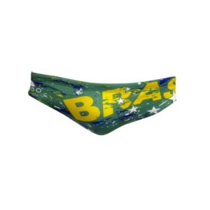 Turbo Brazil 2010 Swimming Brief Verde 5XL Hombre