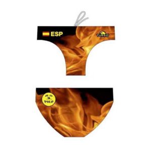 Turbo Spain Swimming Brief Naranja,Negro 3XL Hombre