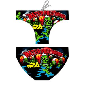 Turbo Horror Swimming Brief Multicolor 3XL Hombre