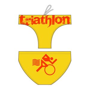 Turbo Triathlon Basic Swimming Brief Amarillo 3XL Hombre