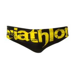 Turbo Triathlon Basic Swimming Brief Amarillo,Negro 2XL Hombre
