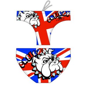 Turbo England Bulldog Swimming Brief Blanco S Hombre