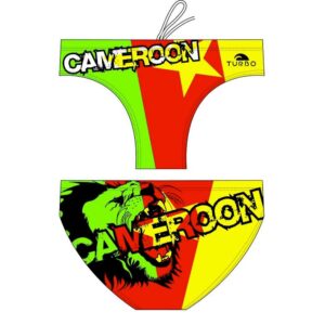 Turbo Cameroun Swimming Brief Multicolor 3XL Hombre
