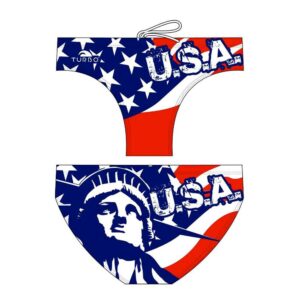 Turbo Liberty Usa Swimming Brief Multicolor 4XL Hombre