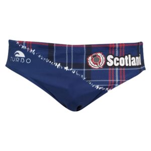 Turbo Broken Scotland Swimming Brief Azul S Hombre