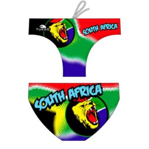 Turbo South Africa 2011 Swimming Brief Multicolor XL Hombre