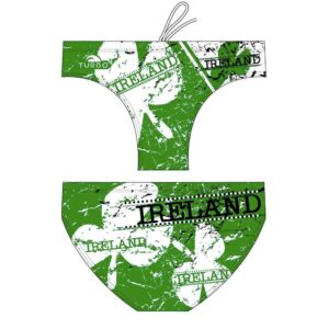 Turbo Ireland Swimming Brief Verde,Blanco L Hombre