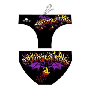 Turbo Vamp Polo Swimming Brief Negro S Hombre