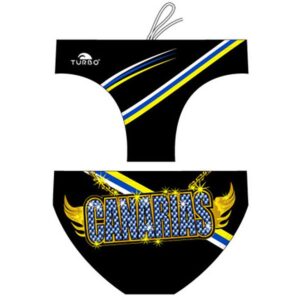 Turbo Canarias Chains Swimming Brief Negro 2XL Hombre