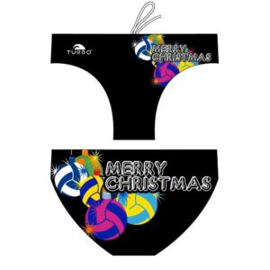 Turbo Christmas Ball Swimming Brief Negro M Hombre