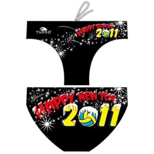 Turbo Happy Swimming Brief Negro 3XL Hombre