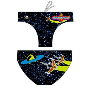 Turbo Space Polo Swimming Brief Negro S Hombre