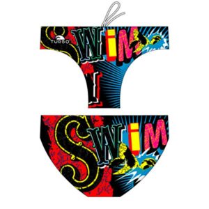 Turbo The Swim Swimming Brief Multicolor 4XL Hombre