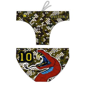 Turbo Snake Swimming Brief Multicolor 4XL Hombre