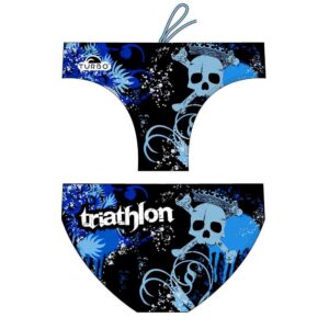 Turbo Skulls Triathlon Swimming Brief Multicolor 2XL Hombre
