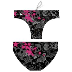 Turbo Skull Butterflyers Stars Swimming Brief Negro S Hombre