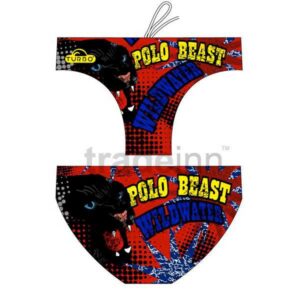 Turbo Polo Beast Swimming Brief Multicolor 2XL Hombre