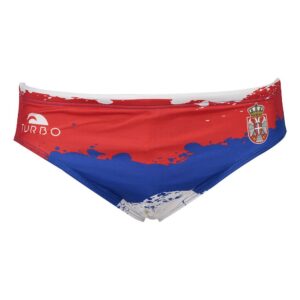 Turbo Srbja Swimming Brief Rojo,Azul S Hombre