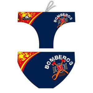 Turbo Spain Firefighters Swimming Brief Azul L Hombre