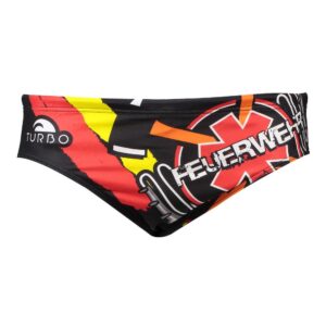 Turbo Germany Firefighters Swimming Brief Multicolor 5XL Hombre