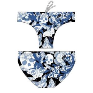Turbo Skull Butterflyers Swimming Brief Azul 5XL Hombre