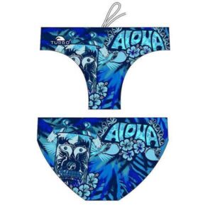 Turbo Aloha Swimming Brief Azul 5XL Hombre