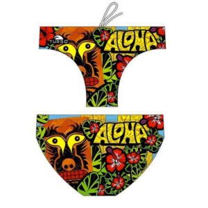 Turbo Aloha Swimming Brief Multicolor 2XL Hombre