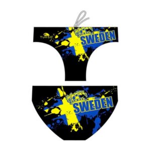 Turbo Sweden Crown Swimming Brief Azul,Negro L Hombre