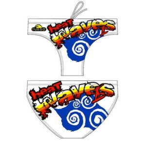 Turbo Heat Waves Swimming Brief Blanco 5XL Hombre