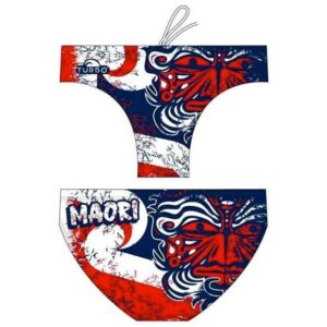 Turbo Maori Flags Swimming Brief Azul L Hombre