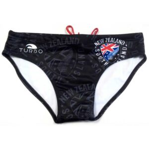 Turbo New Zealand Shield Swimming Brief Negro 4XL Hombre