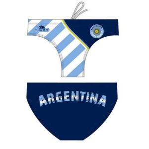 Turbo Argentina 2012 Swimming Brief Azul 3XL Hombre