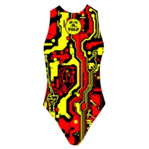 Turbo High Tech Swimsuit Negro 4XL Mujer