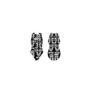 Turbo Madeira Swimsuit Blanco,Negro M Mujer