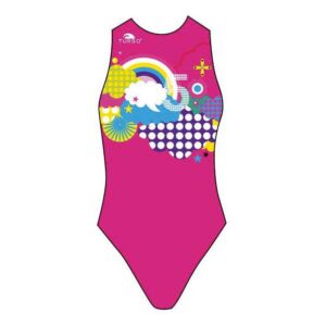 Turbo Rainbow Swimsuit Rosa M Mujer