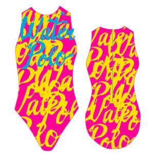 Turbo Script Swimsuit Rosa M Mujer
