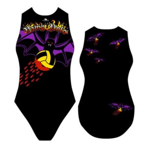 Turbo Vamp Polo Swimsuit Negro XL Mujer