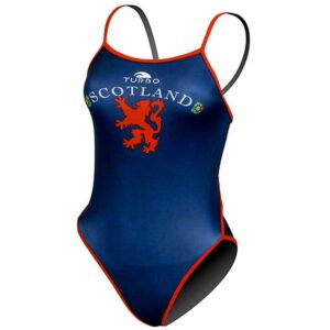 Turbo Scotland Swimsuit Azul 2XL Mujer