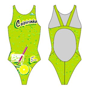 Turbo Caipirinha Pro Resist Swimsuit Verde 2XL Mujer