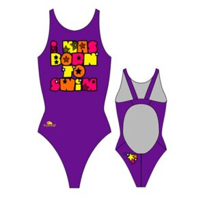 Turbo Born To Swim Pro Resist Swimsuit Lila XL Mujer