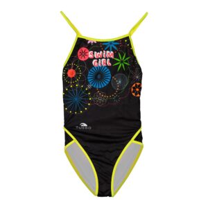 Turbo Thin Strap Swimsuit Negro S Mujer