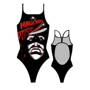 Turbo Halloween Blood Swimsuit Negro 4XL Mujer