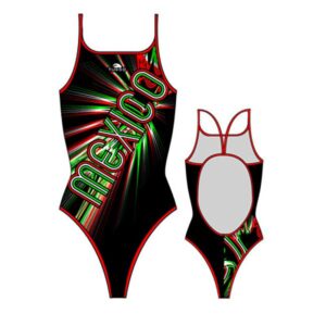 Turbo Mexico Swimsuit Negro XL Mujer