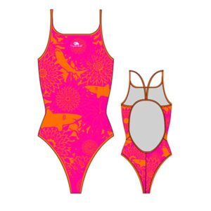 Turbo Shark Swimsuit Rosa 3XL Mujer